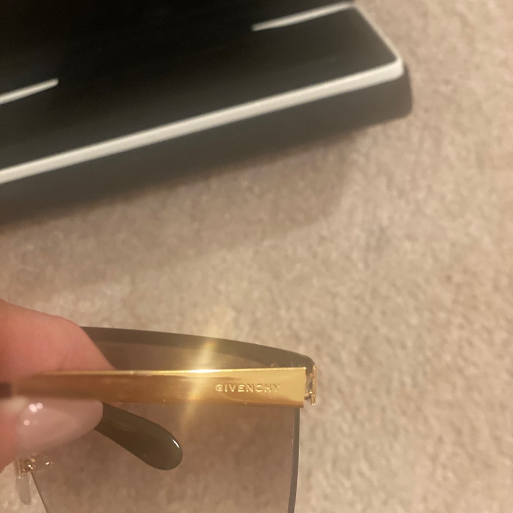 Givenchy shield sunglasses.